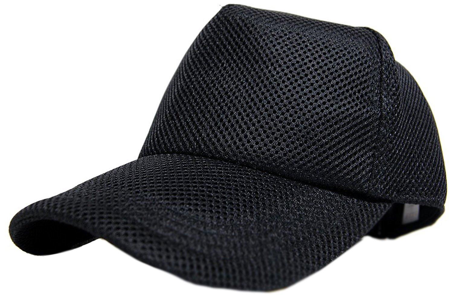 

Простая сетчатая кепка для гольфа большого размера, регулируемая [Big Watch] для мужчин, шляпа, черная, CPMG-01, размер, чёрный