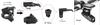 Conversion adapter for GP standard NiteRider Aluminum [REC MOUNT] (adapter lights) (GoPro) (Knight Rider) [GP-Nite2]