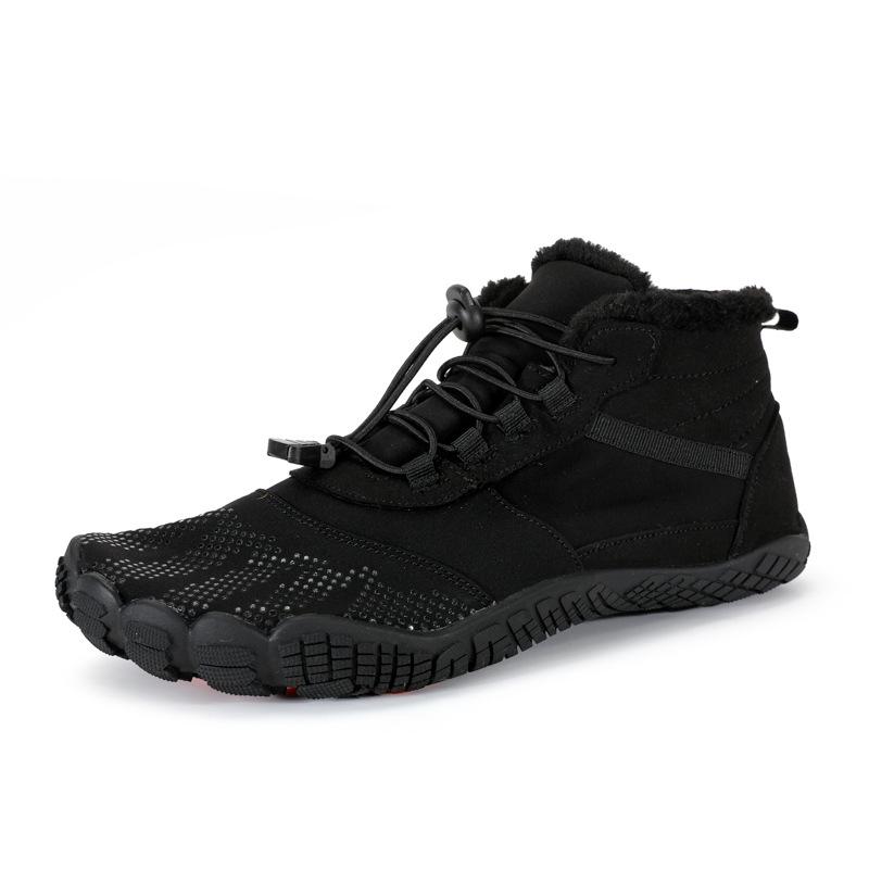 Couples' Winter Warm Five-Finger Non-Slip Waterproof Hiking and Cycling Shoes