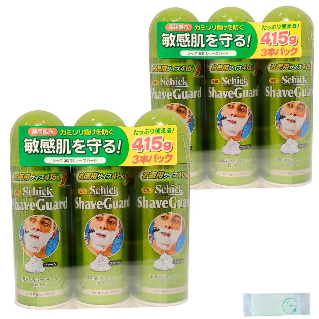 

Schick Medicated Shave Guard 415 г x 3 упаковки x 2 шт. набор оптовая продажа [Activity Official]