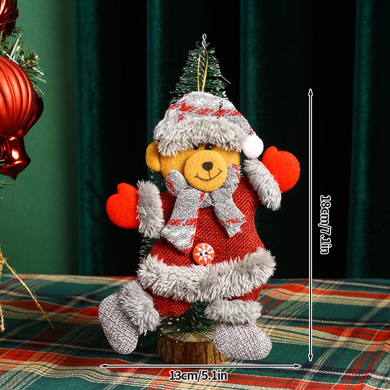 Christmas Dolls Christmas Ornaments  New Year Hanging Pendant Xmas Decor Christmas Gifts Doll Christmas Decorations Navidad