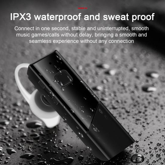 Wireless Earphone Bluetooth-compatible 5 Waterproof Ergonomic Noise Canceling Business Sports Running Earbuds Headphone Earpiece