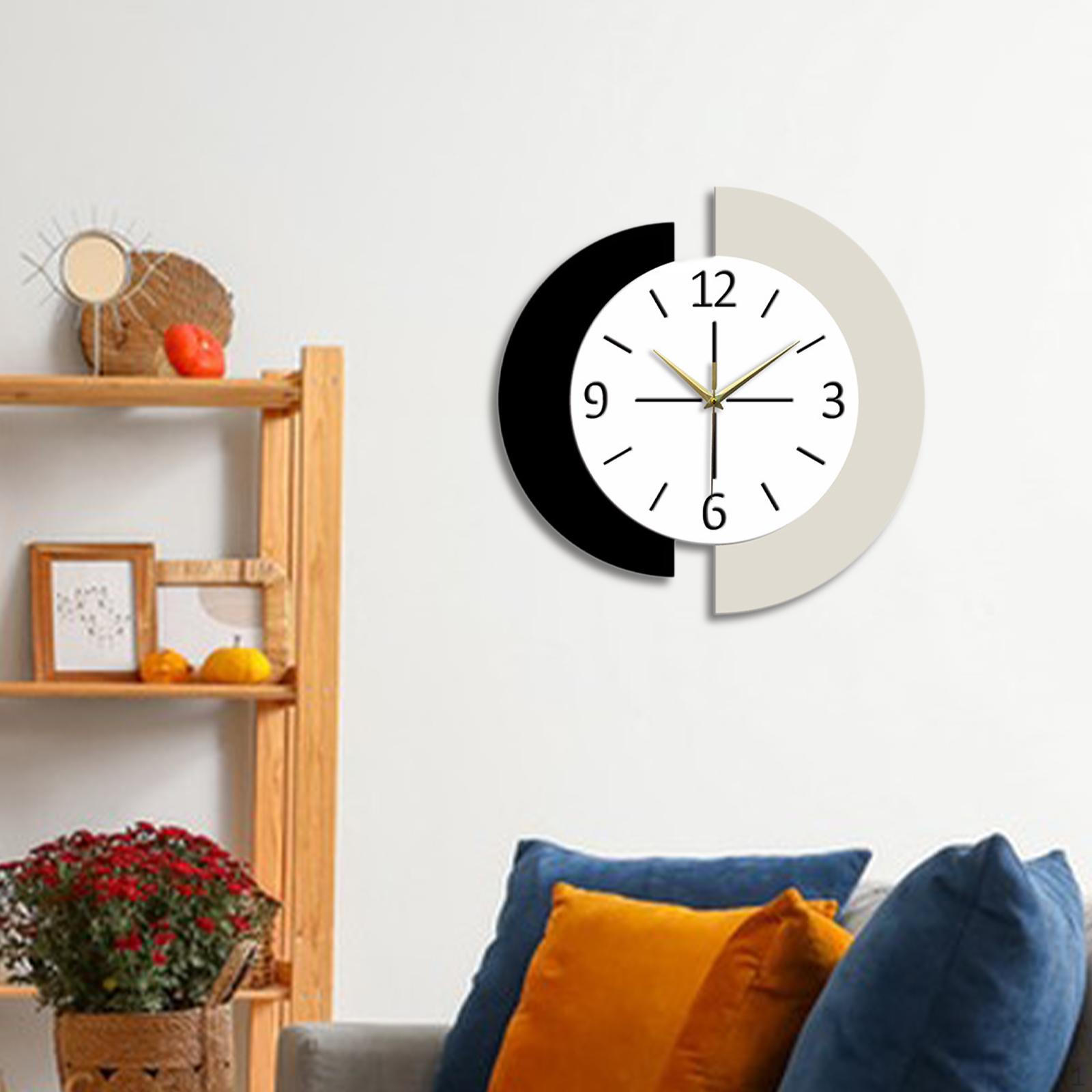 Декоративные часы Акриловые настенные Минималистичные часы для офиса, спальни, гостиной 20CM