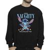 Disney Mens Lilo & Stitch Naughty & Nice Sweatshirt