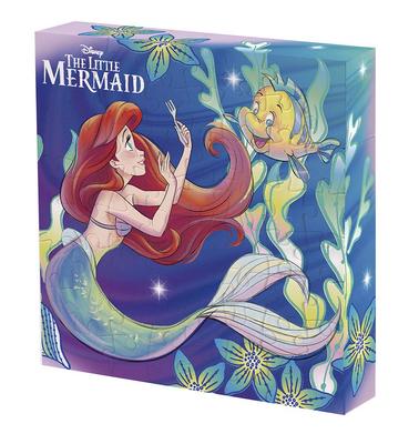 Puzzel van 56 stukjes: De Kleine Zeemeermin Ariel [Canvaspuzzel]