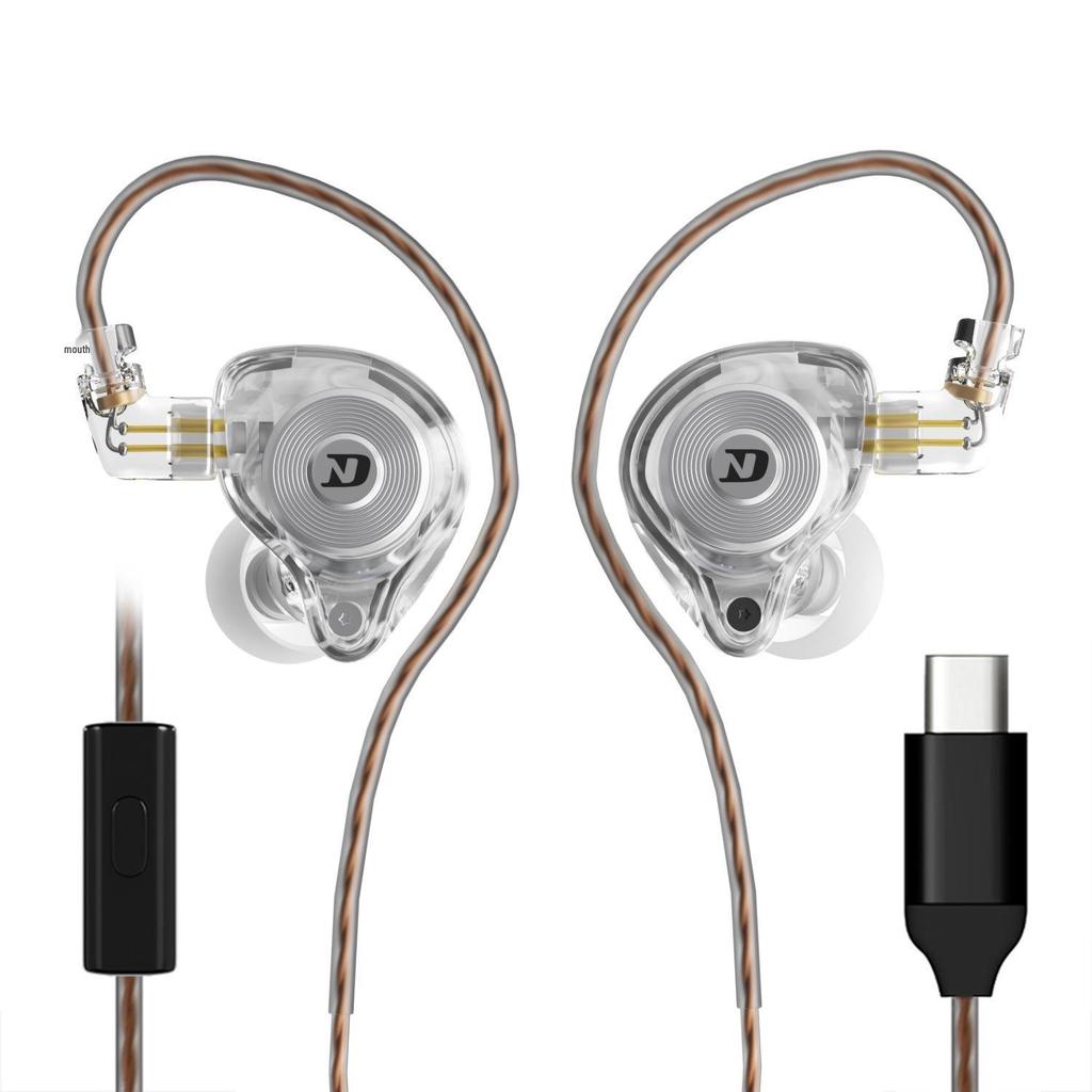 ND Leo 10mm Dynamic Driver In-Ear Gaming Earphones with FPS Sound Positioning & Lightweight Design