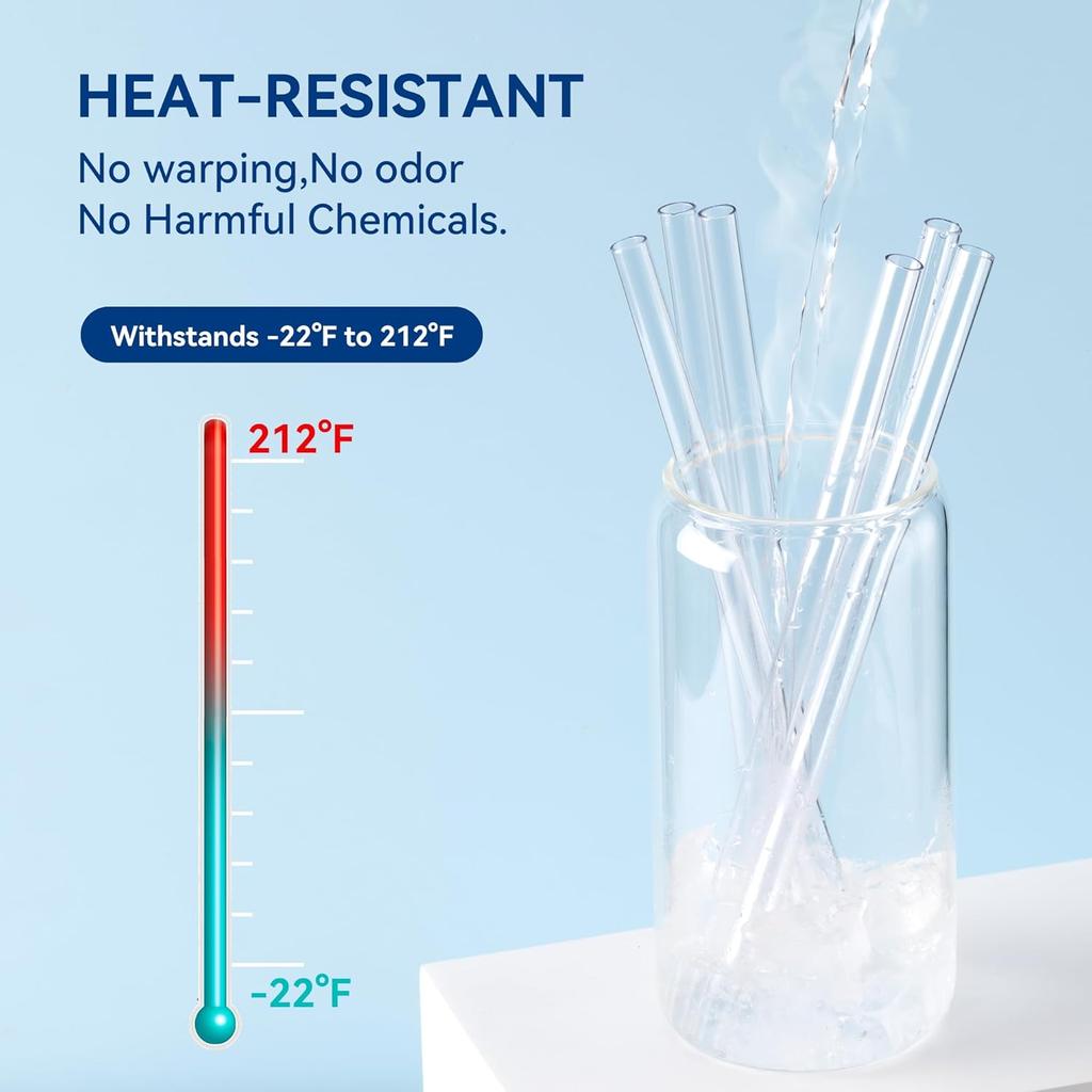 Straws for Simple Modern 40 oz Tumbler, 12.2" Extra Long Replacement Straw for Simply Modern 40oz Cups, Clear Tritan Plastic, BPA Free,Reble Drinking
