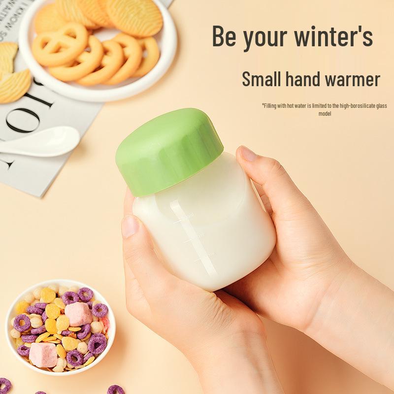 Little Red Book Creative Chubby Glass Cup - Mini Water, Coffee, Milk & Gift Cup for Household Use