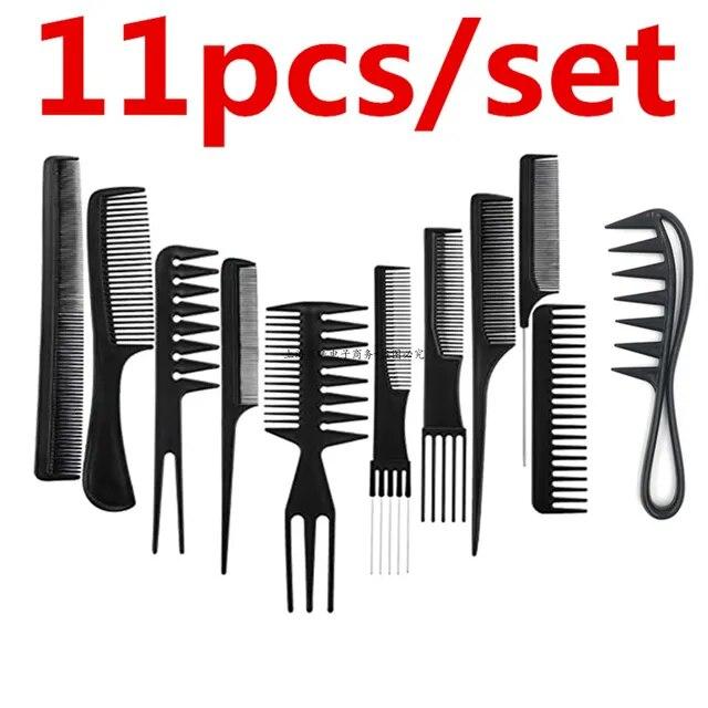 

Новые поступления для мужчин и женщин, салон красоты, укладка волос, парикмахерские, черные пластиковые щетки, расчески, антистатическая расческа, инструменты для моделирования золотой