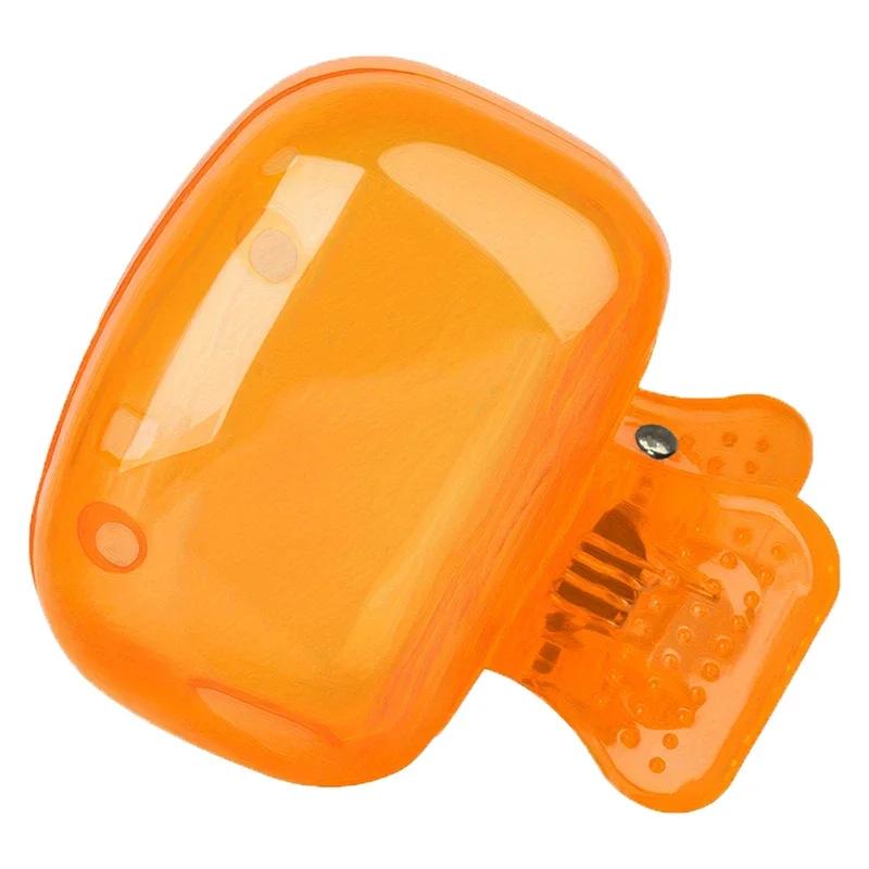 1PCS Travel Toothbrush Head Covers Toothbrush Protector Cap Brush Pod Case Protective Portable Plastic Clip for Household Travel