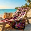 Masha Bear Customize Your Name Beach Towel Super Soft Microfiber Quickdry Fabric Perfect for Traveling Yoga Camping and Swimming