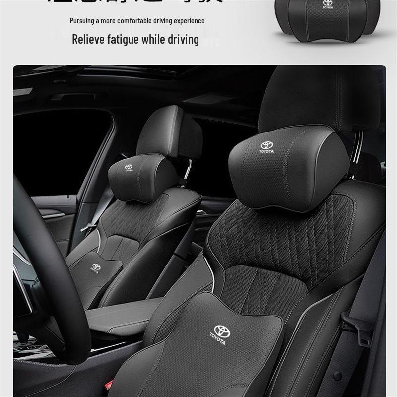 Cojín para Reposacabezas y Soporte Lumbar de Coche para Toyota Corolla, RAV4, Camry, Highlander, Avalon