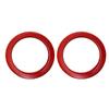 Engine Motor Oil Filler Cover Cap Rings Seal Gasket Replace 11121715318 for Multiple Model Oil Filler Cap Seal