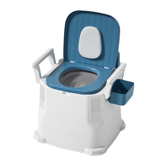 Portable Camping Toilet with Wide Seat for Elder Adults Easy To Clean Stable Portable