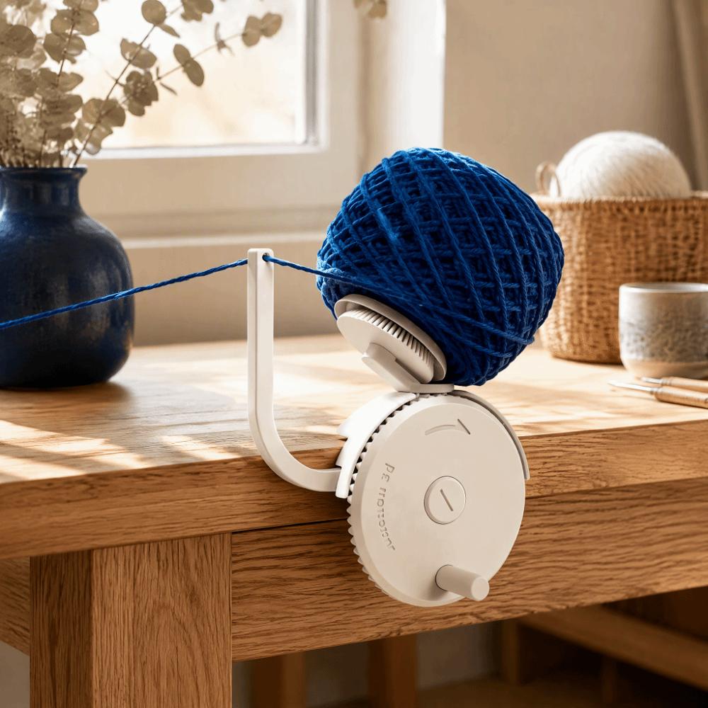 3D Print Yarn Cake Winder Sturdy ABS Yarn Desktop Clamp Winder For Household Use