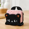 Cartoon Sponge Holder Set Kitchen Sink Sponge Organizer Self Draining Sponge Storage Rack Wall Mounted Sponge Basket with Hook for Bathroom Kitchen