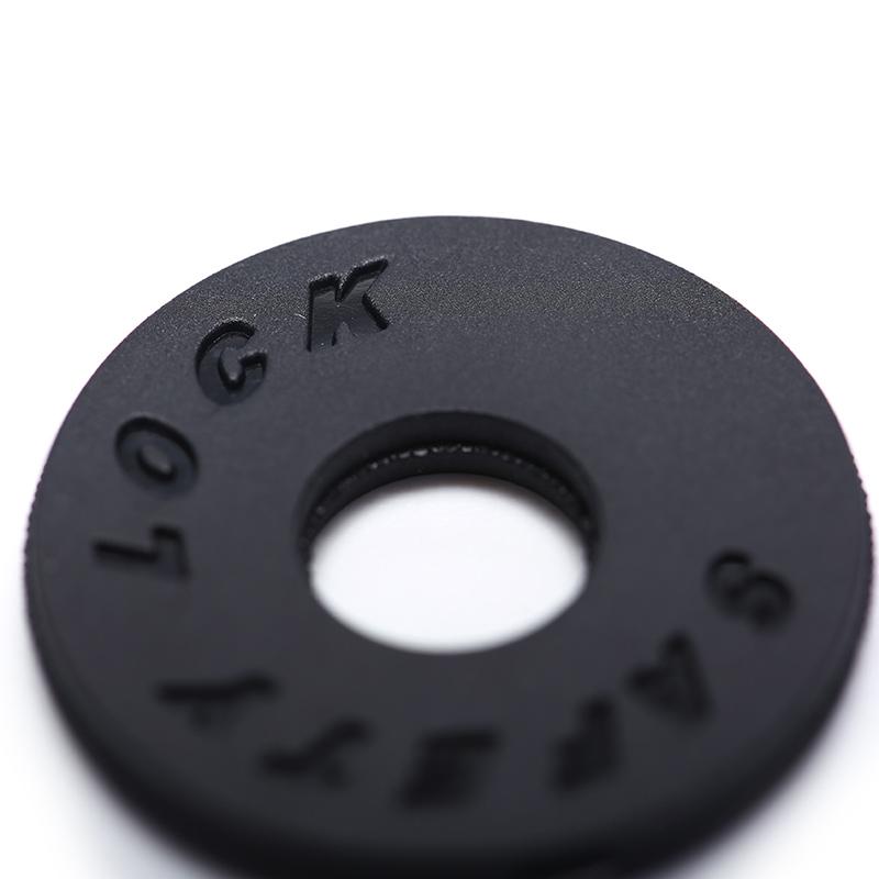 4Pcs Rubber Strap Lock Set For Guitar Musical Instruments Accessories