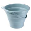 5/10L Outdoor Folding Bucket Great Load Bearing Handle Leakproof Thick Collapsible Space-saving Hanging