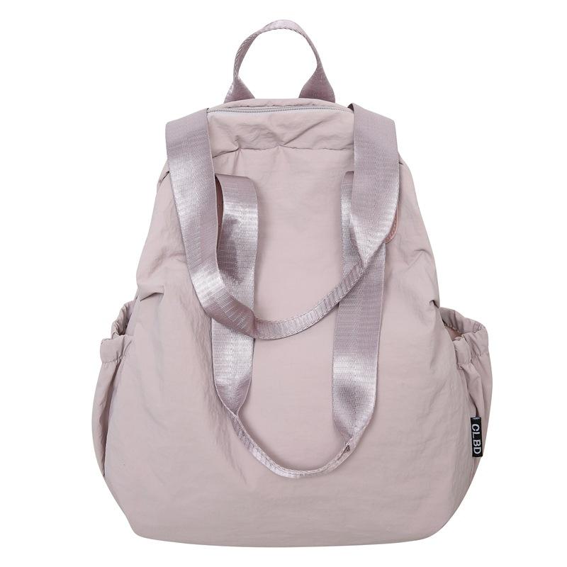 Schoolbag Korean version portable backpack female versatile leisure student make-up bag niche design shoulder bag lazy wind handbag