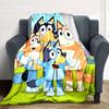 1 Stück B-Blucy Decke, Geschenk, für Männer und Frauen, Weiche Decke, Gut für Schlafsofa Couch Reisen, Leichte Flanelldecke