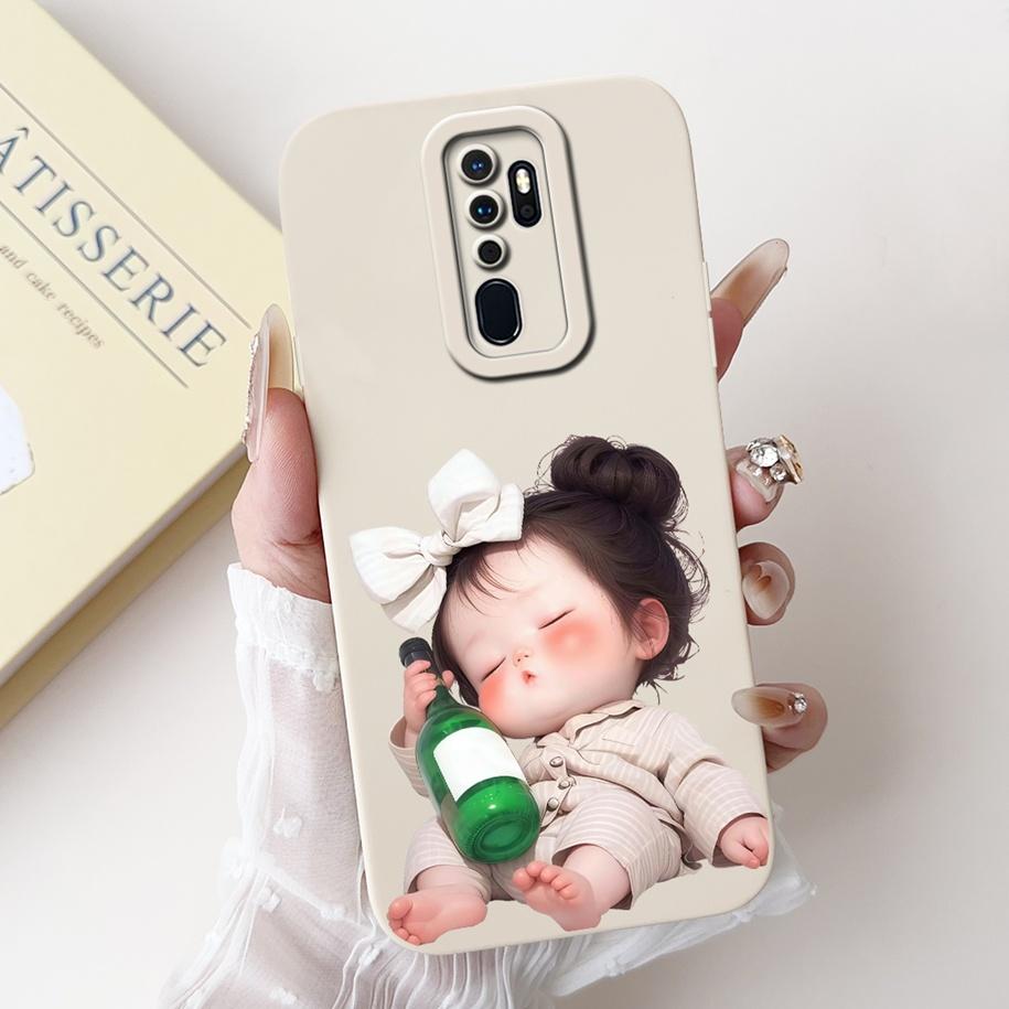 Case For OPPO A9 2020 Cover A5 2020 Coque CPH1937 CPH1959 Capa Fashion Flower Painted Shockproof Bumper For OPPO A11 A11X Fundas