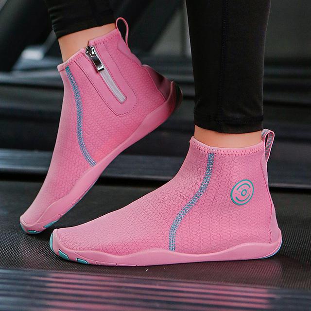 Socks Sneakers Women Men Knit Upper Breathable Sport Shoes Sock Boots Woman Shoes High Top Running Shoes For Men Women