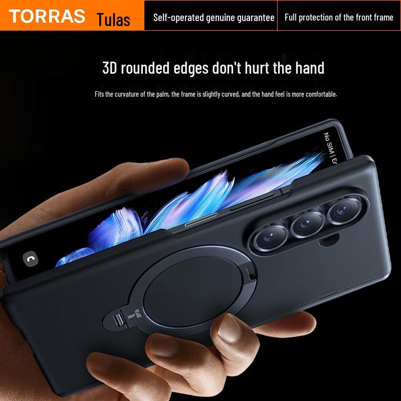 TORRAS Ultradünne magnetische Scharnier-Pivot-Hülle für Samsung Z Fold7