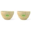Bowls Dishwasher Wooden Natural (2pcs Set), Safe, Tray, Dinnerware, NO.185822