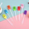 Silicone Oil Brush Small Barbecue Brush Household Kitchen Baking Pancake Oil Brush Tool High Temperature Resistant No Hair Drop