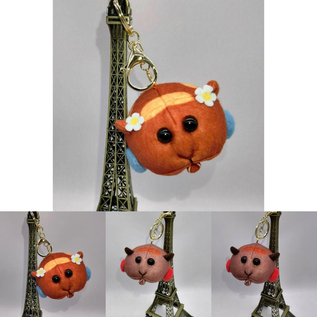 Adorable Pui Pui Molcar Plush Animal Keychain With Soft Stuffed Features