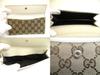 Authentic GUCCI Beige GG Canvas White Leather Heart Motif Flap Wallet #a710  Refurbished