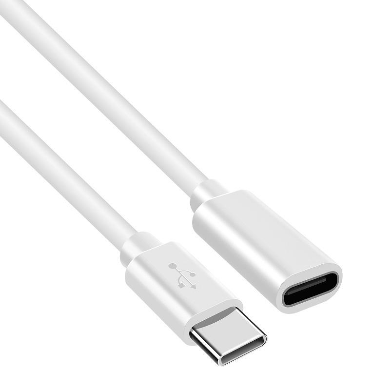 USB Type C Cable USB A To Type-C Female Extension Cable Data Transfer USB C SSD Hard Disk Cable QC Fast Charging For Laptop PC