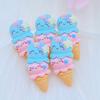 10 Stück Neu Kawaii Süßes Eis Flache Rückseite Acryl Cabochons Scrapbooking DIY Schmuck Bastel Dekoration Zubehör