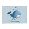Cute Animal Placemat Rabbit Raccoon Seahorse Shark Children Napkin Dining Table Coaster Sheep Sloth Snail Squid Polyester Hemp