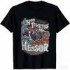 OFFICIAL DISCWORLD EMPORIUM TERRY PRATCHETT MESSOR BLACK T SHIRT | Casual Style, Geometric-Pattern