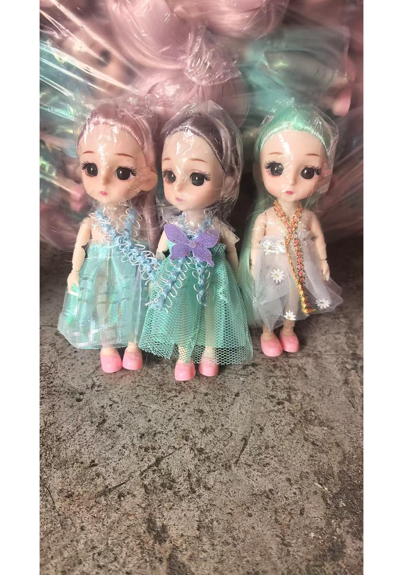 6-inch Doll Clothes Set - Princess Dress-up Toy for Girls Gift Box Packaging