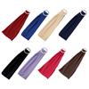 10Pcs Polyester Chair Back Tie Reusable Nostalgic Bowknot Stretch Band Decoration