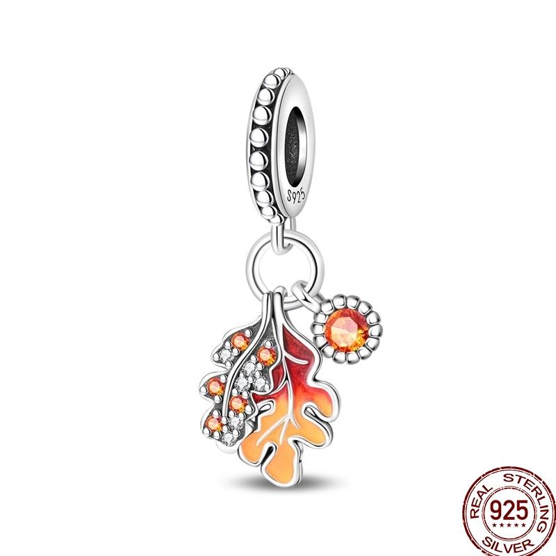 Original Copper Halloween Charms Pumpkin Doctor Skeleton Bead Pendant Fit 3Mm Bracelet Diy Jewelry Gift For Women