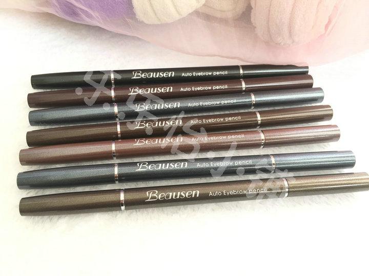New Arrival South Korea Beausen Automatic Eyebrow Pencil Easy to Draw Easy to Use Not Smudge Color Full Recommend Skin Lock Color