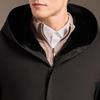 Antonio Men's Warm Hooded Coat with Removable Liner