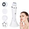 Wasserdichter Gesichtsreiniger Silikon Gesichtsbürste Elektrische Gesichtsreinigungsbürste Silikon Massage Gesichtsreinigungs-Peeling