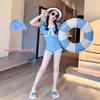 2025 Girls' High-End Fashion One-Piece Swimsuit for Professional Summer Training