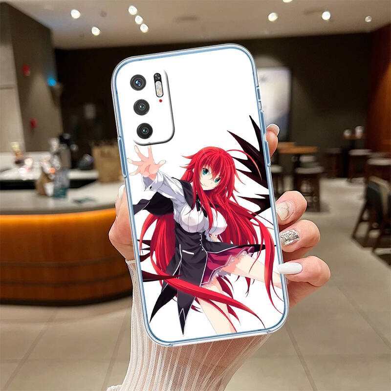 Rias Gremory Case for Motorola E7 E22 E20 E13 E15 E22S E30 E40 G10 G20 G04 G22 G23 G05 G75 G35 G55 G6 G7 G8 G9 Plus Power Play