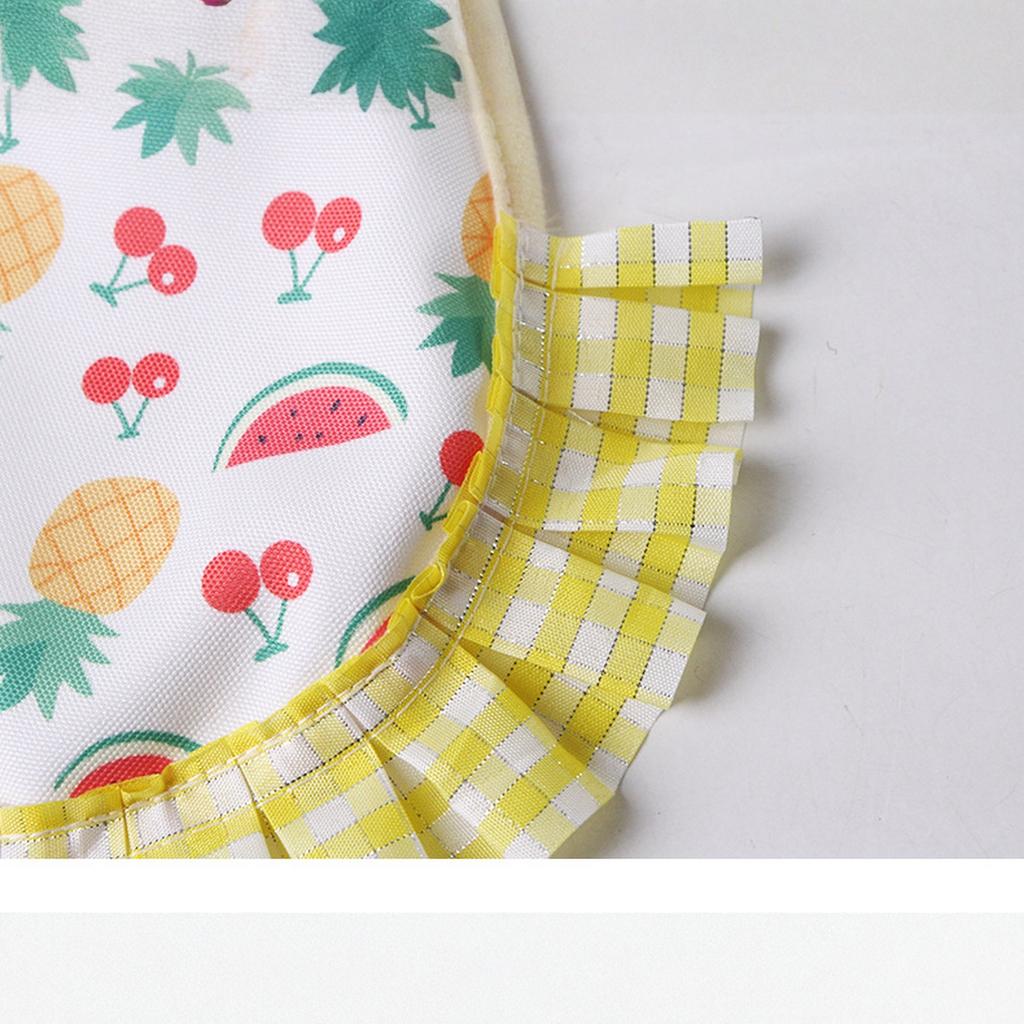 Frucht & Design Weste für Haustierküken Elastische Spitze Brust Rücken für Küken Enten