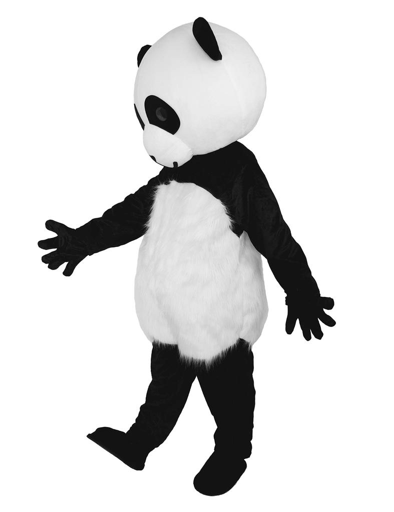 Dorawithme Adult Panda Mascot Cosplay Costume for and Promotional Supplies Costume, Halloween, Christmas, Events,
