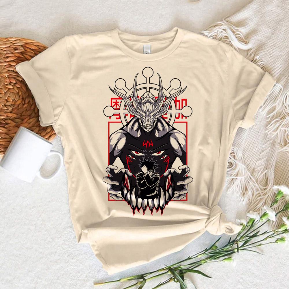 Jujutsu Kaisen T Shirt Anime Cosplay Tees Women Men Grunge Aesthetic Short Sleeve Streetwear Harajuku T-shirt