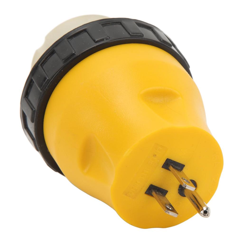 Jectse RV Power Converter Durable Outdoor RV Adapter Generator Adapter NEMA 5 15P Male to NEMA SS 2 50R Female