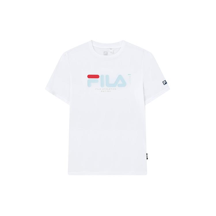 New FILA Athletics Regular T Shirt Men's Jade White A51M221109F-WT
