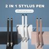 Universal 2 In 1 Stylus Pen For iOS Android Touch Pen Drawing Capacitive Pencil For iPad Samsung Xiaomi Tablet Smart phone