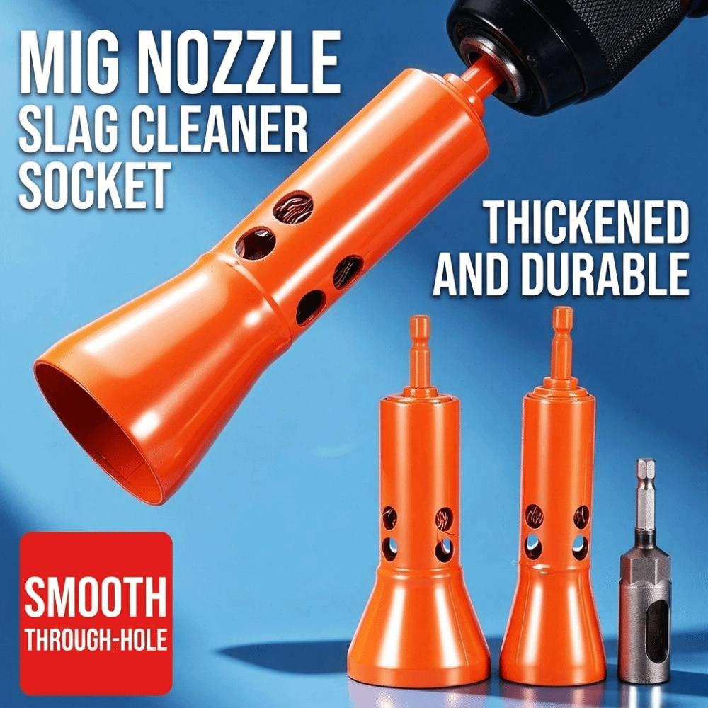 Universal Deslagging Socket Thickened Reinforced MIG Welding Slag Removal Tool  Repair Shops